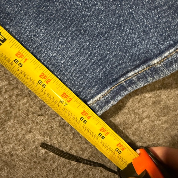 Judy Blue Tummy Control Straight Jeans womens 5/27 (inseam 28) blue High Waist - Picture 9 of 11